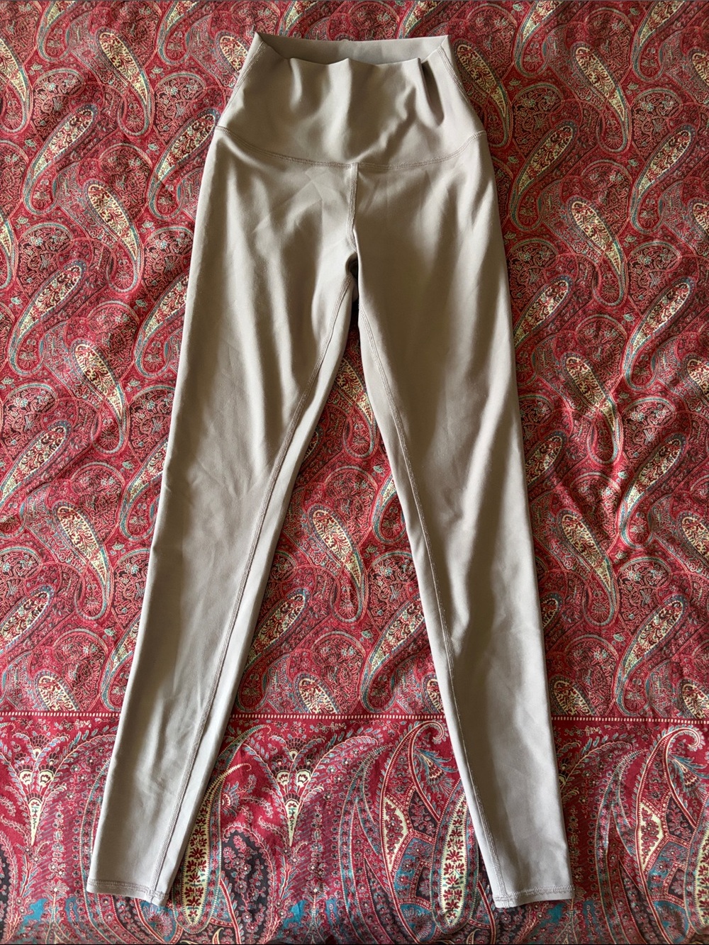 ALO Yoga womens' Leggings in Pale Crepe Rose